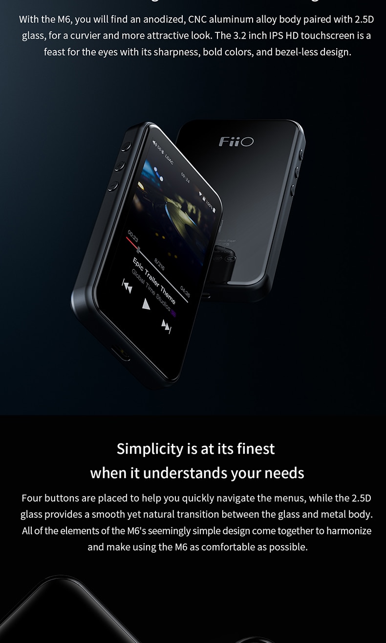 Fiio M6 Negru la AVstore.ro