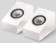 Boxe KEF R8a Meta Piano White Gloss
