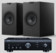 Pachet PROMO KEF Q3 Meta + Denon PMA-600NE Black