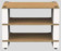 Blok Stax 2G 3 Shelf Natural Ash Plywood / Satin White