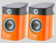 Boxe Focal Sopra No 1 Electric Orange