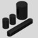  Sistem Home Cinema Sonos Beam (Gen 2) + 2 x Era 100 SL + Sub Mini, Dolby Atmos, WiFi Negru