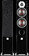 Boxe Dali Zensor 5 Black Ash