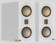 Boxe Monitor Audio Studio 89 White Gloss