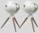 Pachet PROMO DEVIALET Phantom Ultimate 108 dB + Treepod stereo pack Light Pearl