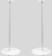 Mountson Floor Stand Sonos ERA 100 (set 2 buc) Alb