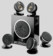 Boxe Focal Dome Flax PACK 5.1 Black High Gloss