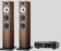 Pachet PROMO Bowers & Wilkins 704 S3 + Denon PMA-1700NE Mocha