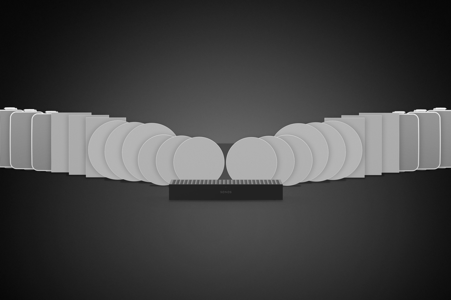 Sonos Amp Multi - 8 canale pentru alimentarea mai multor boxe pasive si pana la 4 zone audio