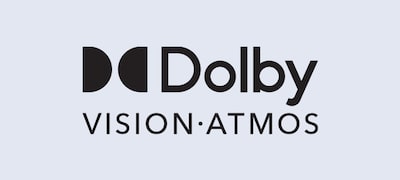 Siglele Dolby Vision® și Dolby Atmos®