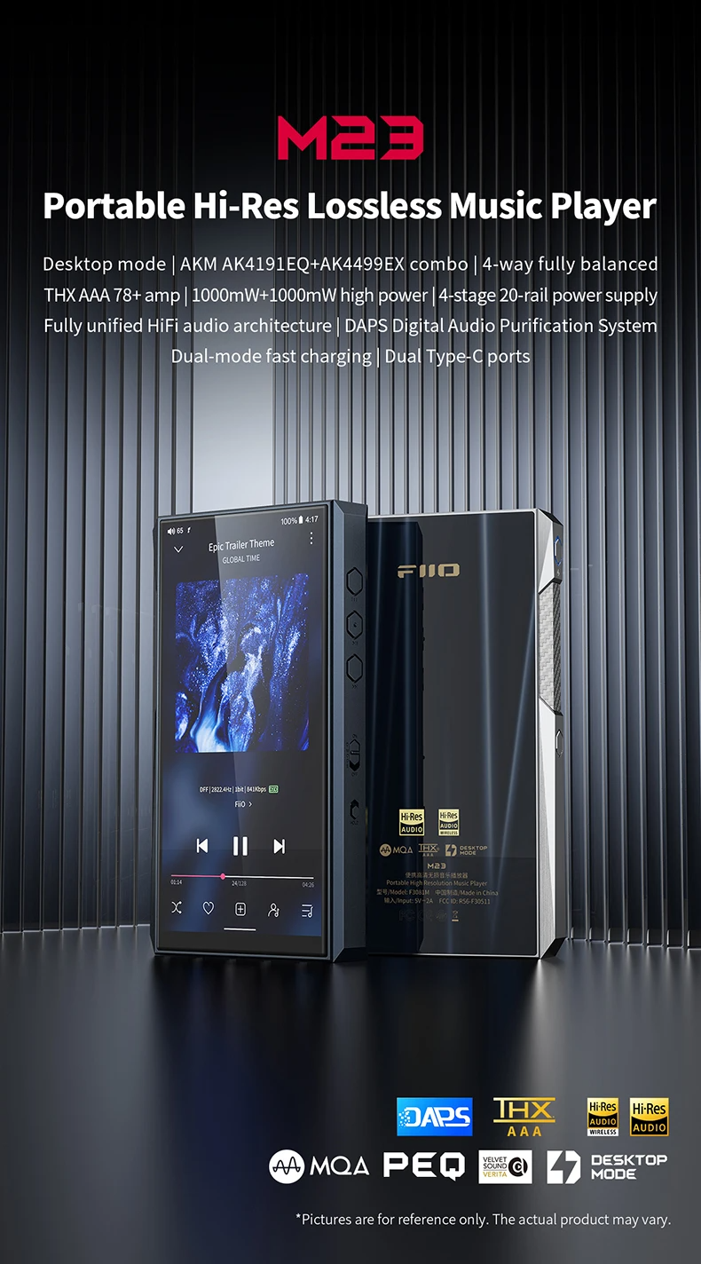 Fiio M23 Deep Blue la AVstore.ro