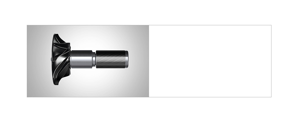 Vedere în detaliu a motorului digital Dyson V4