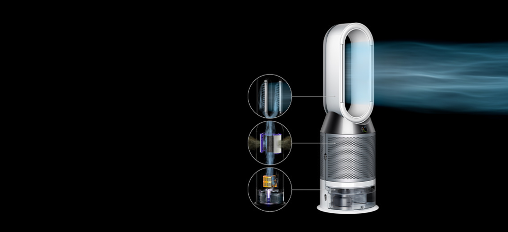 Purificator, umidificator si ventilator de aer Dyson Pure Humidify