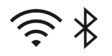 Wi-Fi and Bluetooth icon