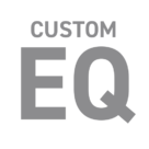 Customizable EQ.