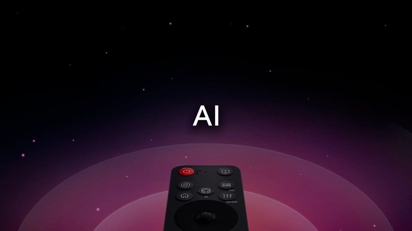 Completeaza experienta AI cu AI Magic Remote, dotat cu un buton dedicat AI1