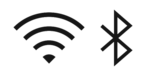 Wi-Fi and Bluetooth icon