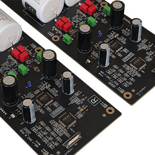 Photo of the MS-1 PRE's AKM DAC chips