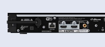 HDMI, USB, ieÈire digitalÄ coaxialÄ, Wi-Fi, LAN.