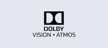 Sigle Dolby Vision® și Dolby Atmos®