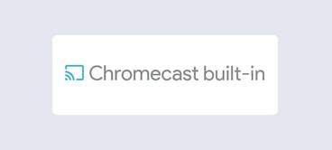 Sigla Chromecast built-in
