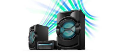 Imagine cu Sistem audio personal de mare putere cu DVD