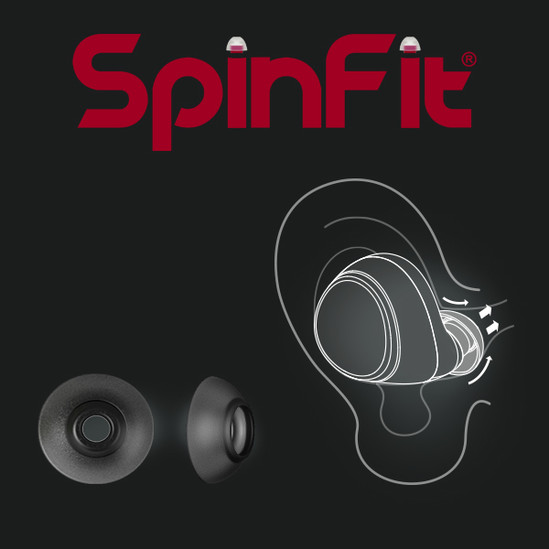 SpinFitÂ® ear tips