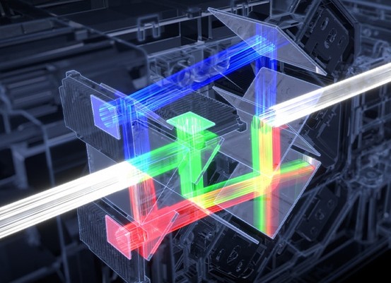 Close-up of CAD diagram of the VPL-XW7000ES