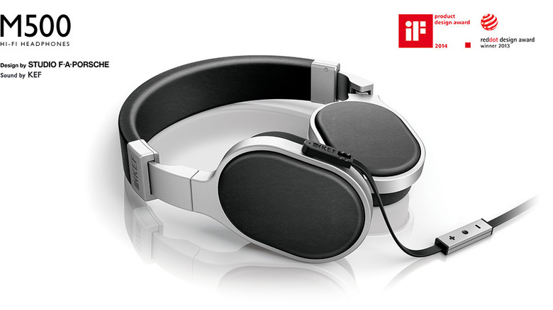 KEF M500 Hi-Fi Headphones - Reddot Design Award Winner